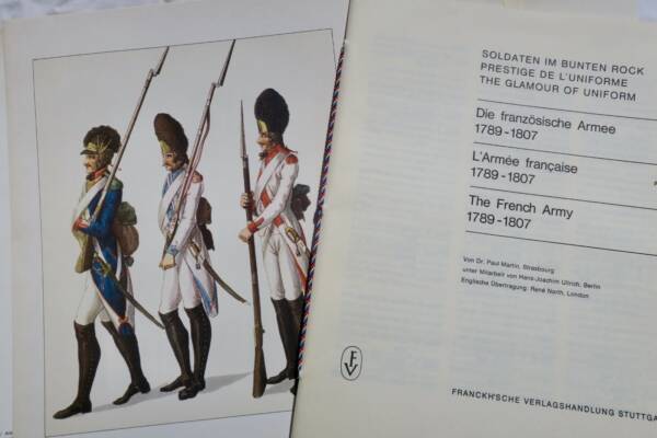 法国军队制服与编制,1789-1807年