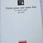 Unpublished chapter in facsimile