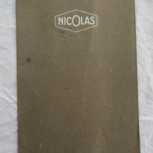 Vin catalogue Nicolas, 1960