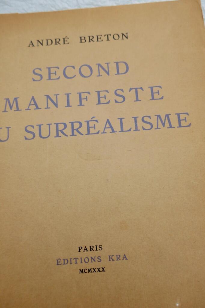 André Breton's Second Surrealist Manifesto