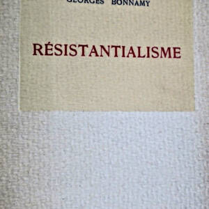 BONNAMY Résistantialisme ex. sur alfa