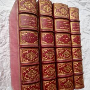 BOCCACE Les dix journées maroquin reliure Smeers FLAMENG