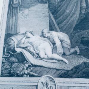 Curiosa L'écueil de la sagesse EAU-FORTE