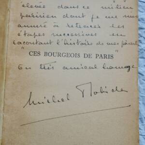 Robida Ces bourgeois de Paris de 1675 à nos jours trois siècles + dédicace