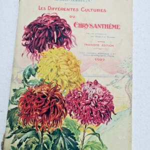 VILMORIN ANDRIEUX LES DIFFERENTES CULTURES DU CHRYSANTHEME 1927