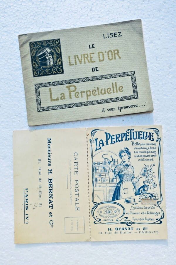 conserves la perpétuelle livre d'or