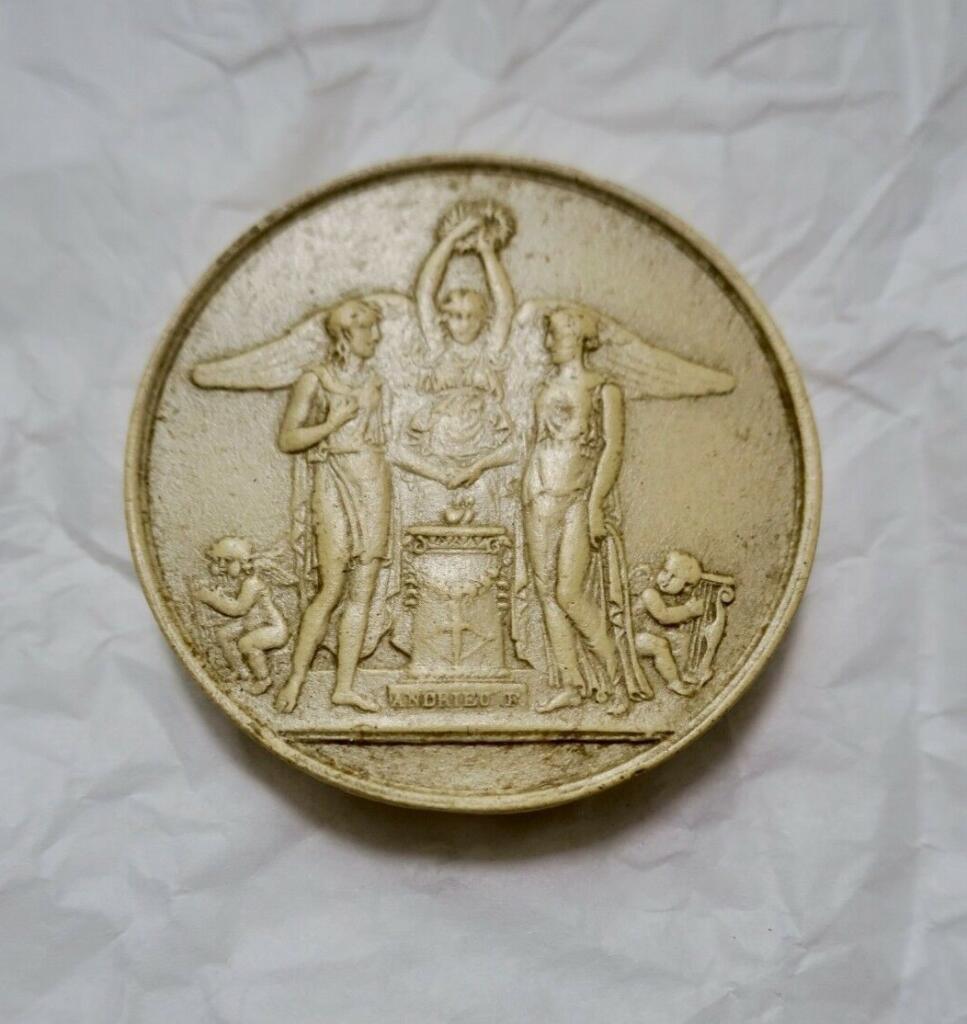 Andrieu Gipsmedaille 40 mm