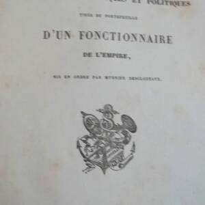 Souvenirs anecdotiques et politiques tires du portefeuille d'un fonctionnaire