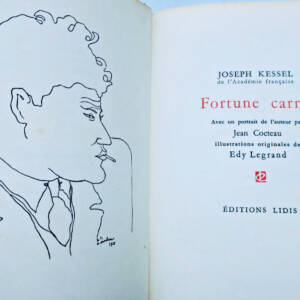 Kessel Joseph Edy-Legrand (illustrations) Fortune carrée COCTEAU HC