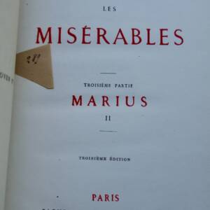 Victor HUGO (Victor) LES MISÉRABLES
