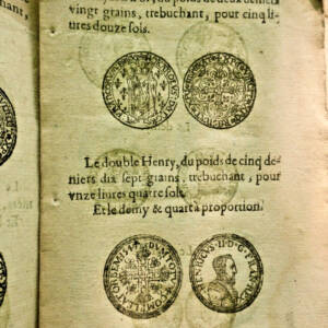 Monnaie déclaration du Roy portant sur les monnoyes d'Argent 1640