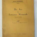 Ein Jahrzehnt Normannischer Literatur 1924-1934