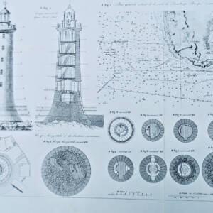 Sables d'Olonnes PHARE DE BARGES 5 planches