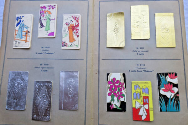 Sample display calendars for 1934