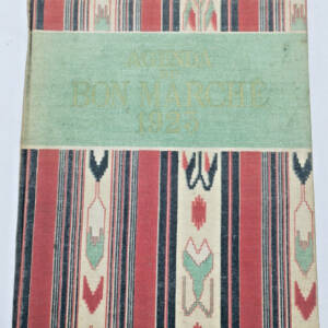 AGENDA DU BON MARCHE 1923