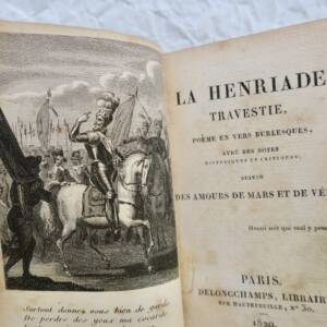 Henriade travestie en vers burlesques. 1829