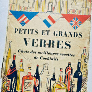 TOYE et ADAIR LABOUREUR (Jean-Emile). Petits et grands verres