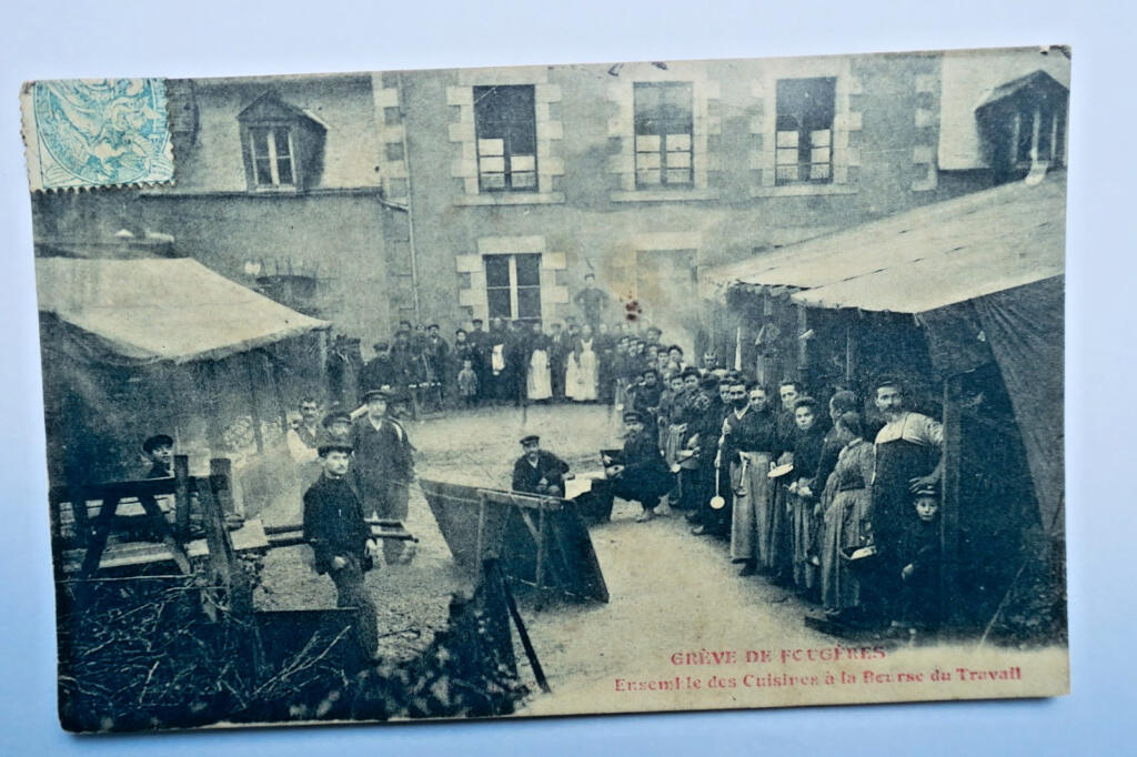 Streik von Fougères: Arbeitsbörsen-Küchen