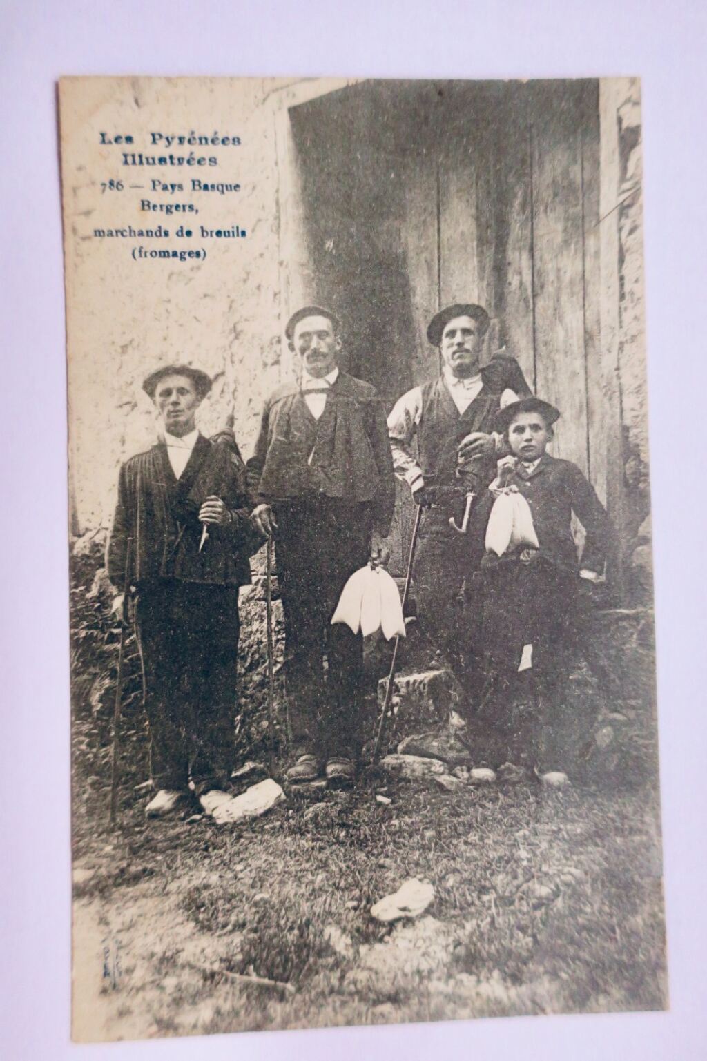Basque- Bergers marchands de breuils (fromages)