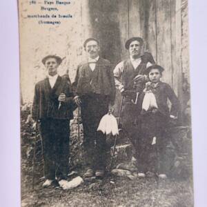 Basque- Bergers marchands de breuils (fromages)
