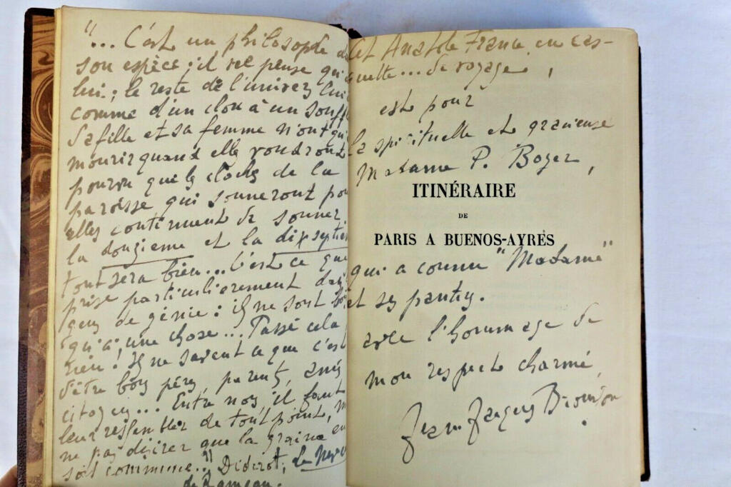 Reise von Paris nach Buenos Aires