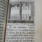 Jeu du trictrac , comme on le joue aujourd'huy. Enrichy de figures