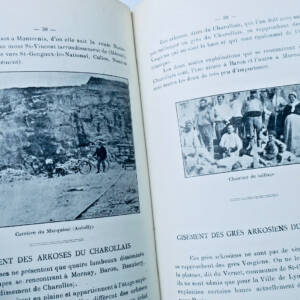 Arkoses et grès de Saone et Loire 1904 Devilerdeau