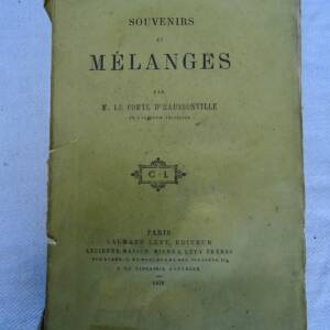 HAUSSONVILLE Souvenirs et Mélanges