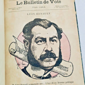Politique GILL André Le bulletin de vote