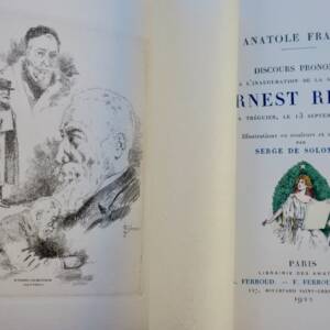 FRANCE (Anatole) Balthasar ill- Solomko 1922