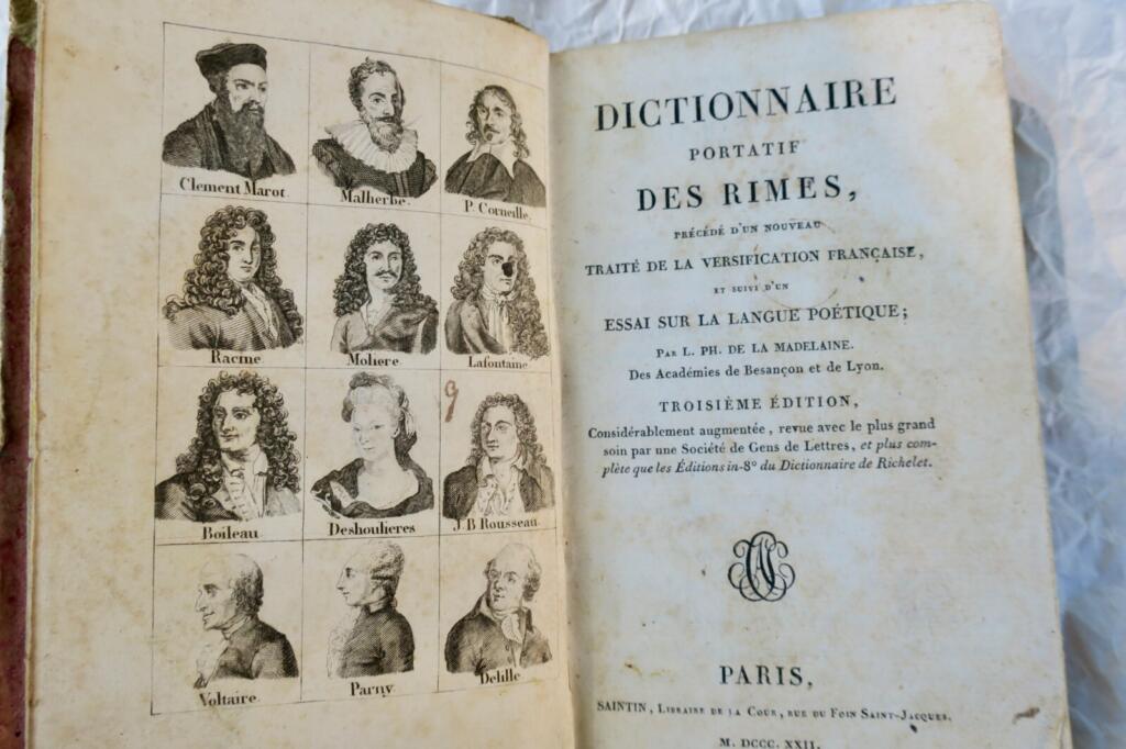 Handwörterbuch der Reime von 1822