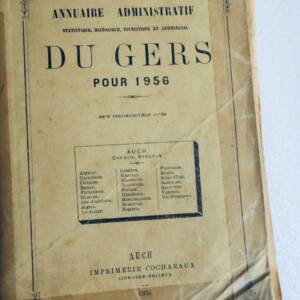 Gers Annuaire administratif, statistique, historique et commercial du départemen