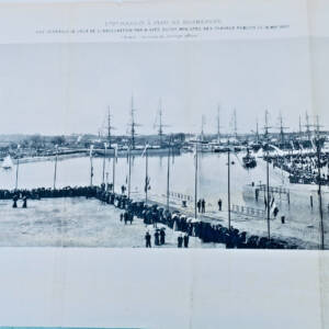 ROCHEFORT bassin à flot de Rochefort 1895