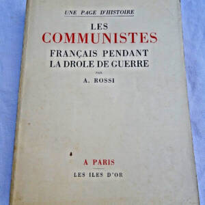 communistes français pendant la drôle de guerre