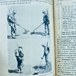Détecteur manuel technique appareils détecteurs portatifs 1943