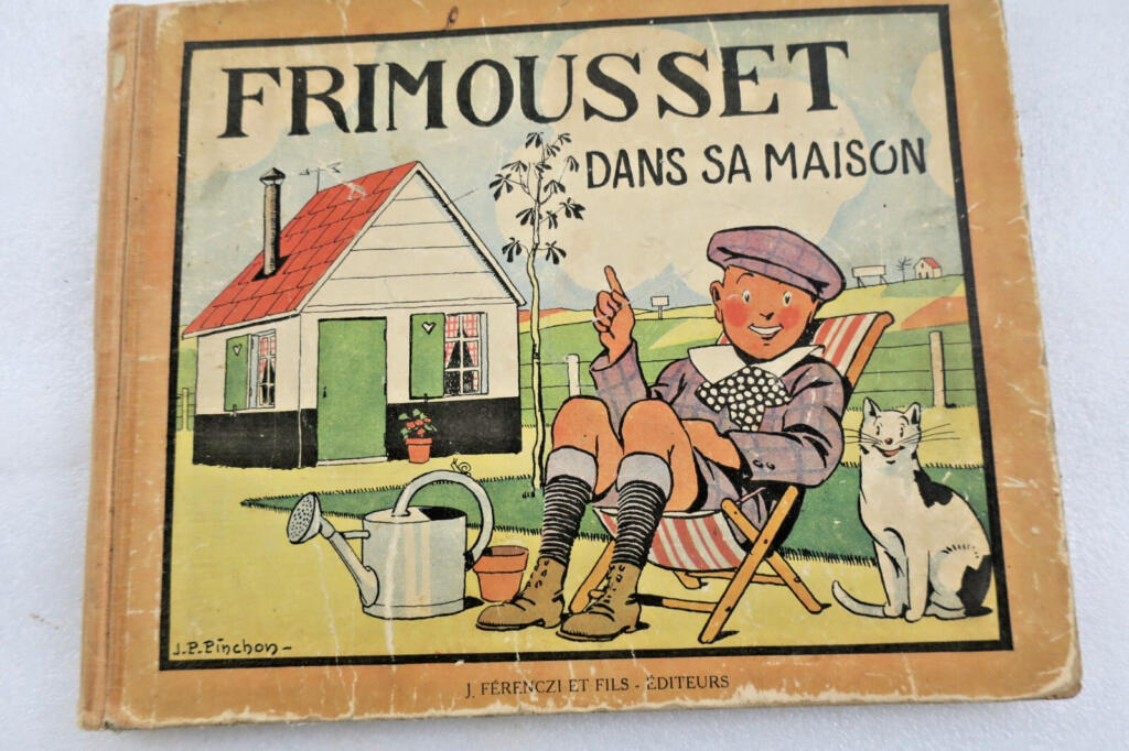 frimousset 平雄 J.-P.《弗里穆塞在他的家中》