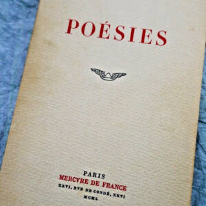 RIMBAUD ARTHUR POESIES