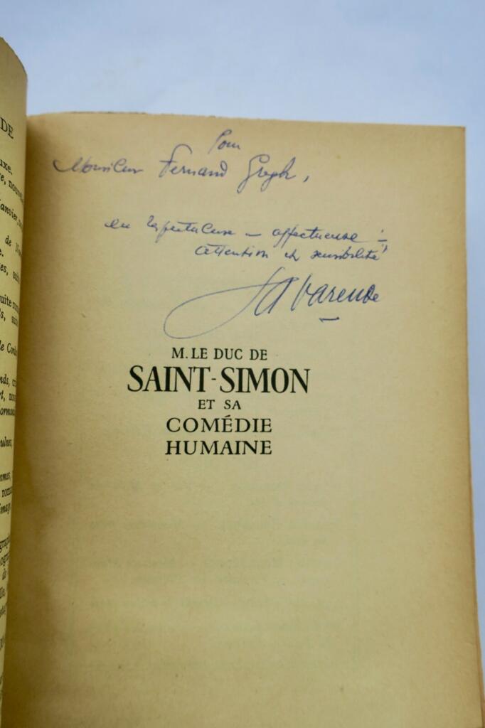 Der Herzog von Saint-Simon und die menschliche Komödie