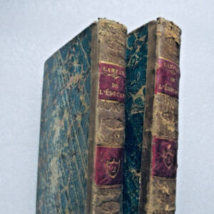 CAMPAN (Jeanne). De l'éducation suivi de Conseils aux jeunes filles 1826