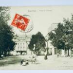 Aiguillon place du château 1918