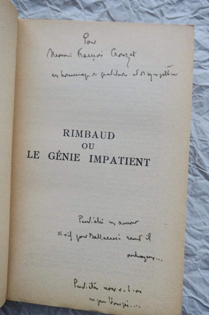 Rimbaud: Portrait of an Impatient Genius