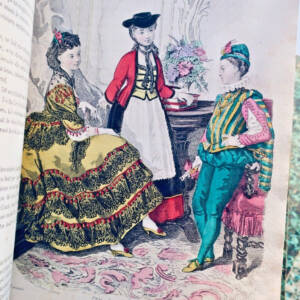 MODE Magasin des Demoiselles 1864-1870 8 années 103 pl. couleurs