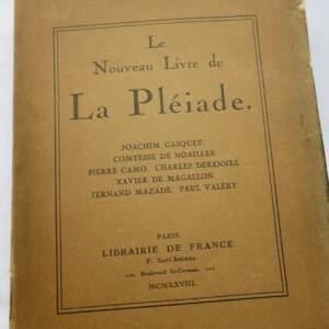 NOUVEAU LIVRE DE LA PLEIADE 1928