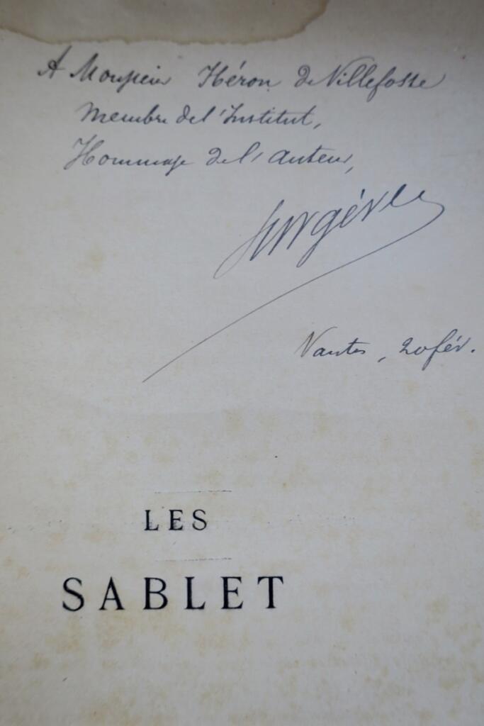 Künstler und Drucker von Les Sablet