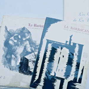 Max Pons La Barbacane . Revue des pierres et des hommes