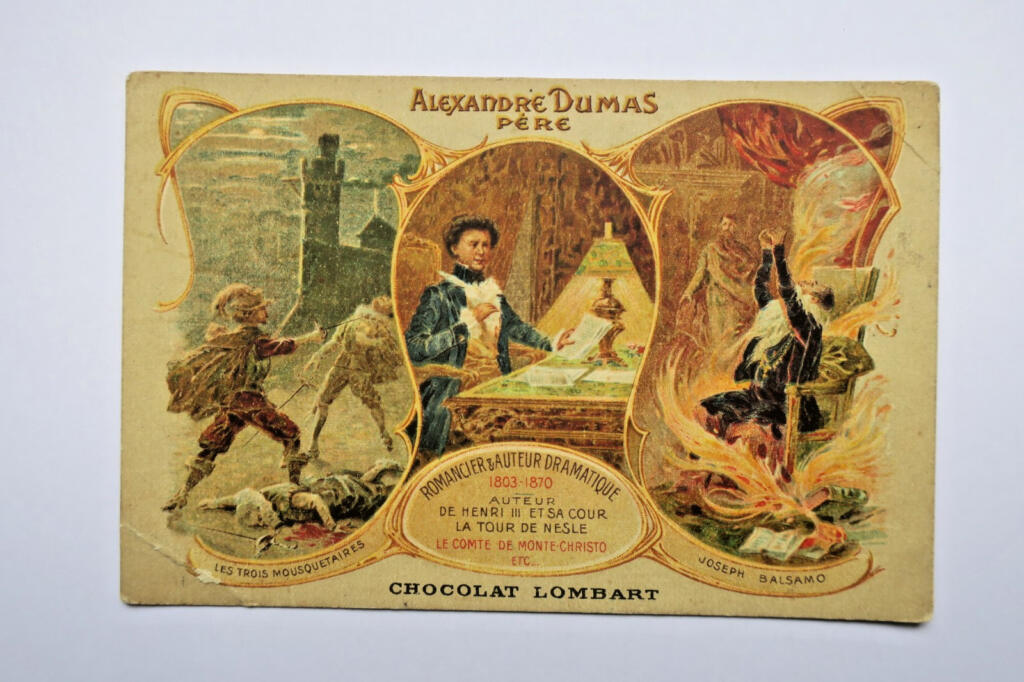 Chocolat Lombart Alexandre DUMAS Paris