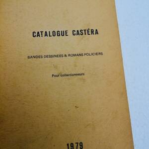BD CATALOGUE CASTERA POUR COLLECTIONNEURS. BANDES DESSINEES, ROMANS POLICIERS