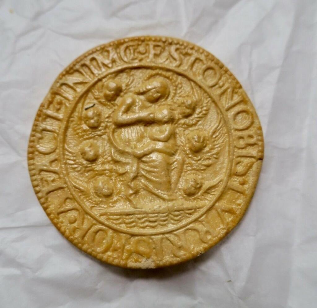 Plaster Seal Medal 40mm