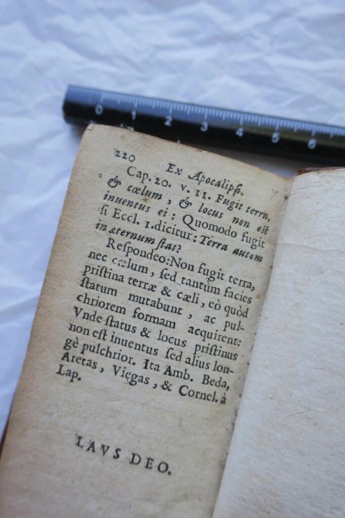 Apparent Contradictions in Holy Scripture