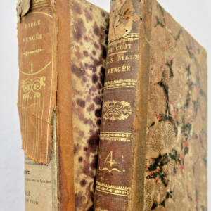 SAINTE BIBLE VENGÉE DES ATTAQUES DE L'INCRÉDULITÉ...1835